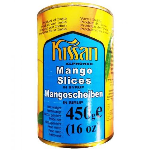 Kissan 罐头芒果片 450g