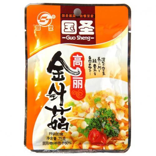 国圣 高丽金针菇 75g