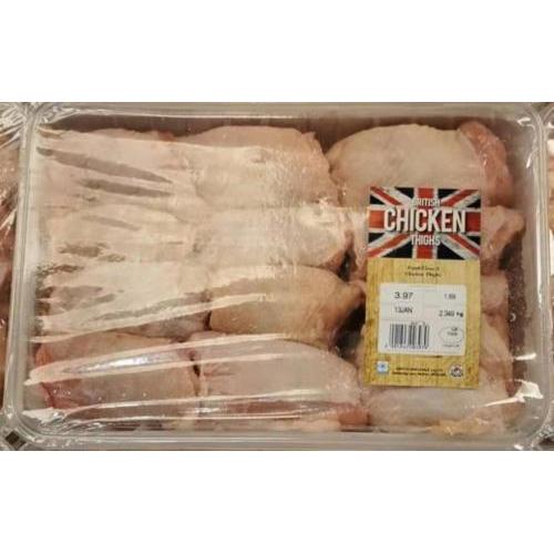 新鲜 英国带皮鸡大腿 约2公斤（£1.69每公斤，按实际重量）（Costco 代购）