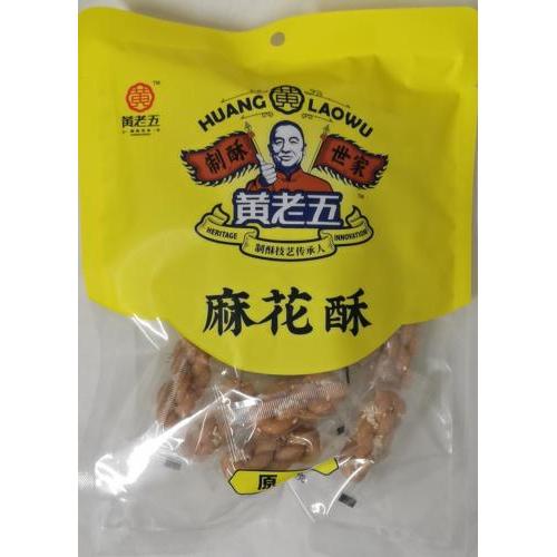 黄老五 麻花酥 原味 160g