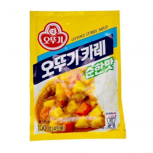 不倒翁 韩国咖喱粉 中辣 100g (袋装）