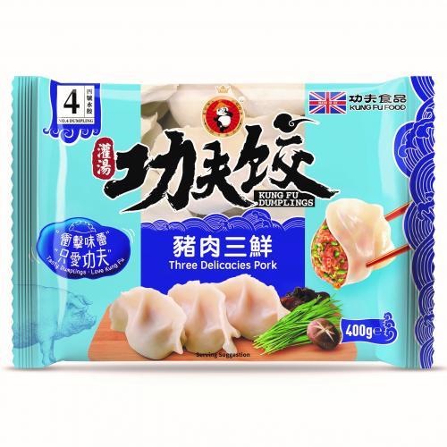 功夫水饺 猪肉三鲜 400g