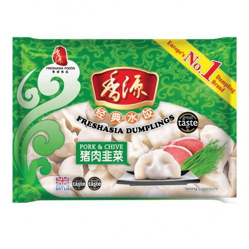 香源  猪肉韭菜水饺 400g