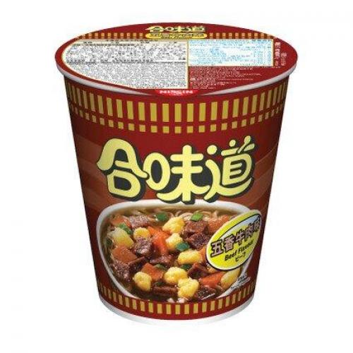 减价 合味道 杯面 五香牛肉味 69g 到期日：01/12/2024