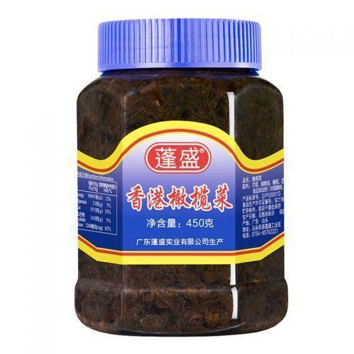 鹏盛香港橄榄菜 大瓶装 450g