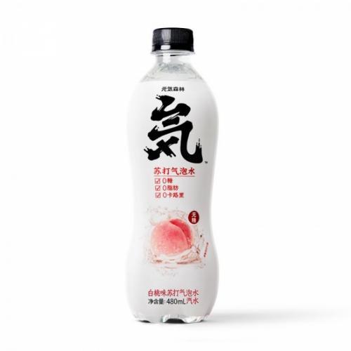 元气森林 气泡水 白桃味 480ml