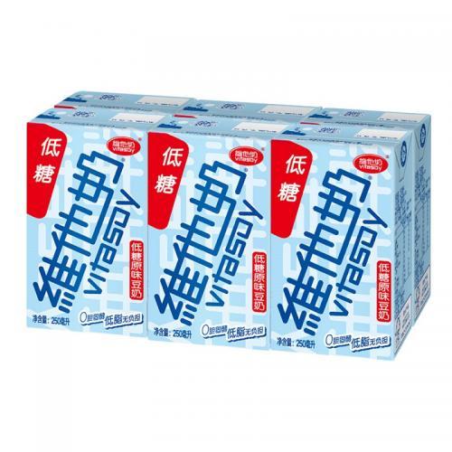 维他奶 低糖豆奶  6X250ml