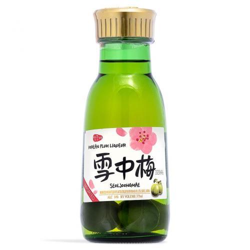韩国 梅子酒 雪中梅  ALC 14% 375ml （含梅子）
