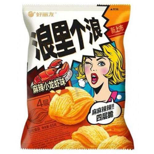 好丽友 浪里个浪 麻辣小龙虾味 65g