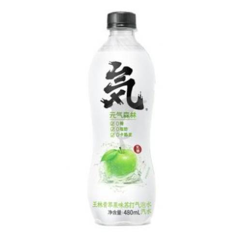 元气森林气泡水  青苹果味 480ml