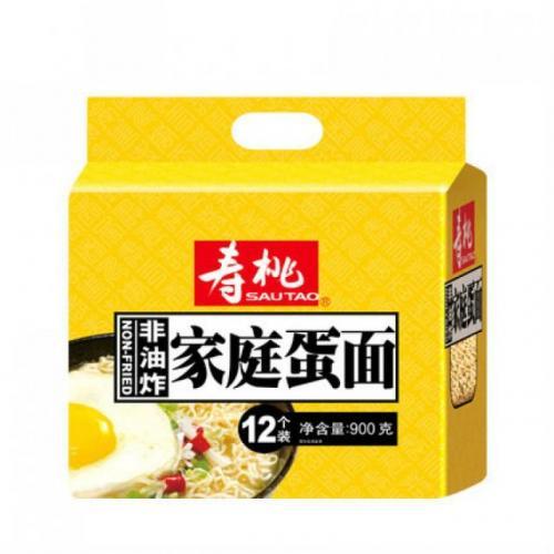 寿桃牌 家庭蛋面 900g