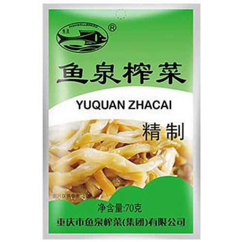 鱼泉 精制榨菜 美味 70g