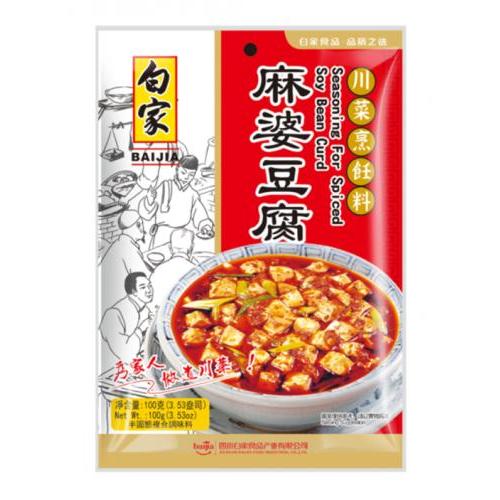 白家 调味料 麻婆豆腐 100g