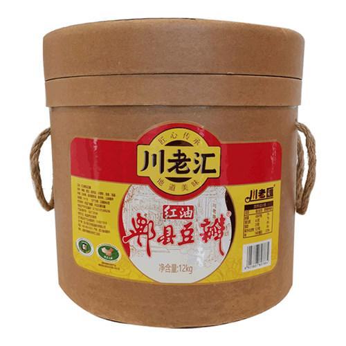 川老汇 红油郫县豆瓣 (桶)12kg