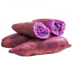 新鲜 紫番薯 约2kg （大小不一）