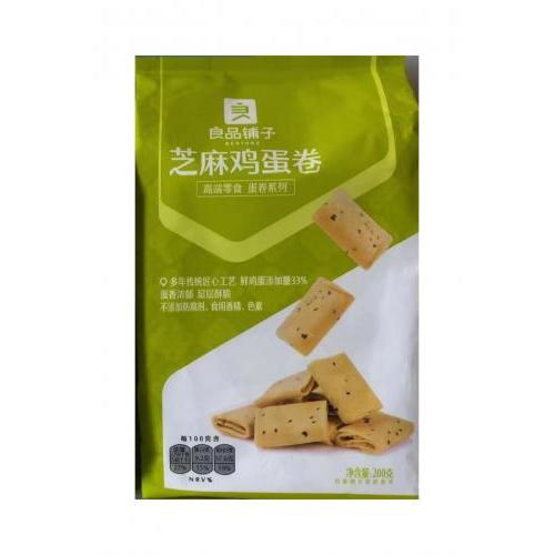 良品铺子 芝麻鸡蛋卷 200g