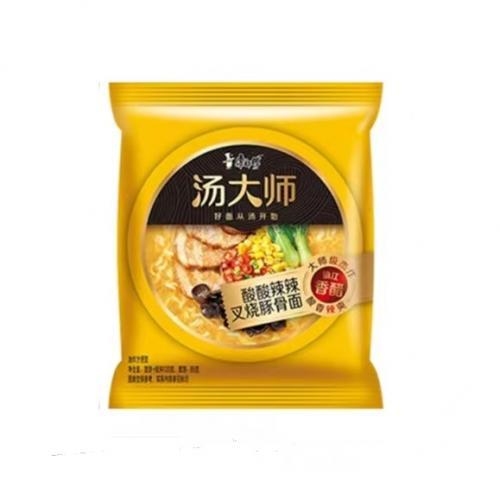 康师傅 汤大师 酸酸辣辣叉烧豚骨面 120g