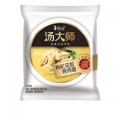 康师傅方便面  汤大师 枸杞花胶炖鸡面 110g