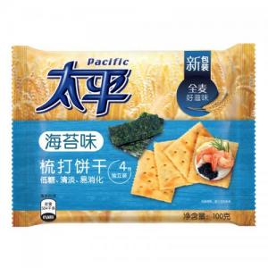太平 梳打饼干 海苔口味 100g