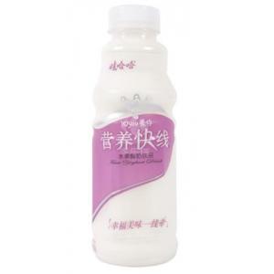 娃哈哈 营养快线 水果牛奶饮品 椰子味 500ml 紫色包装