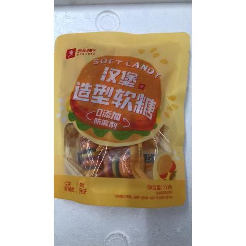 良品铺子 汉堡造型软糖 100g