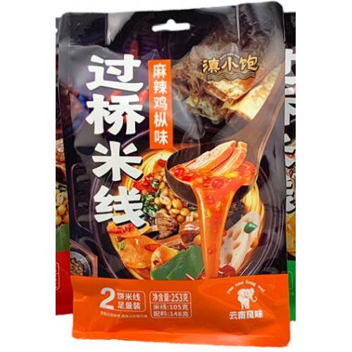 滇小饱  过桥米线 麻辣鸡枞味 253g