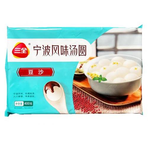 三全 汤圆 豆沙 大包装 400g