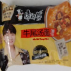 康师傅 包装方便面 牛尾味 109g