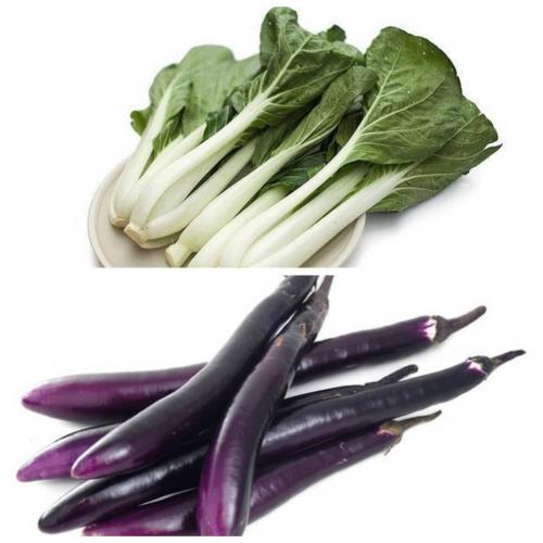 周末赠品 （购满£40.00，赠送一份) 白菜约500g+长茄子约400g (只限28/06/2025或29/06/2025配送的订单）