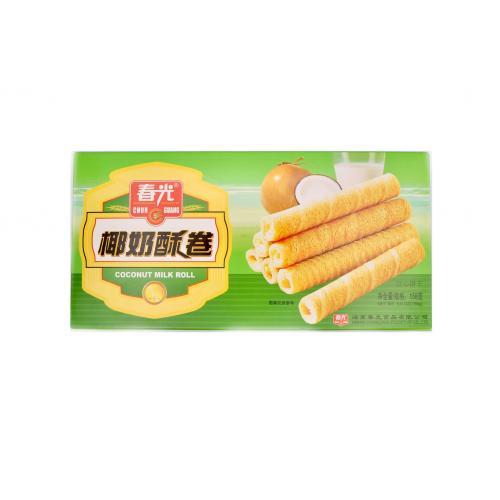 春光 椰奶酥卷 158克