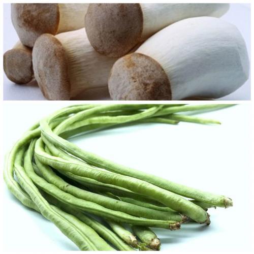 周末品 （购满£40.00，赠送一份）鸡腿菇约200g+长豆角约300g  (只限 12/07/2025或 13/07/2025 配送的订单）