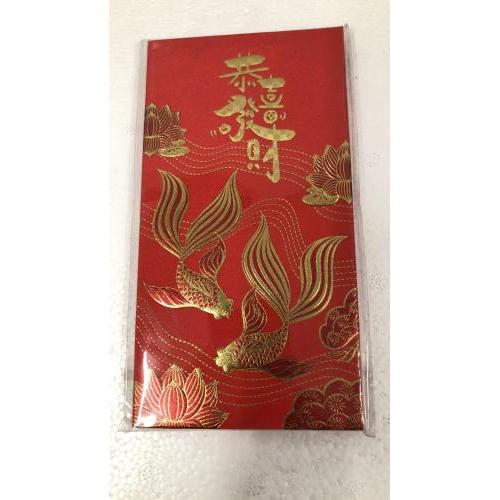 利是封 长款 1包/8个 17cmX8.5cm （大）（恭喜发财）