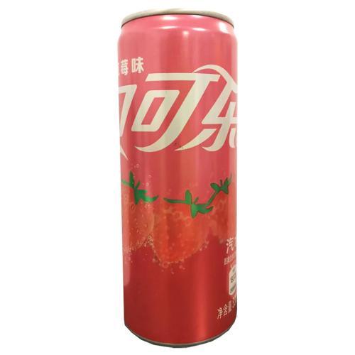 可口可乐 草莓味 罐装 330ml