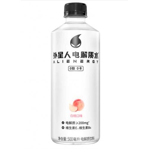 元气森林 外星人电解水 白桃味 500ml