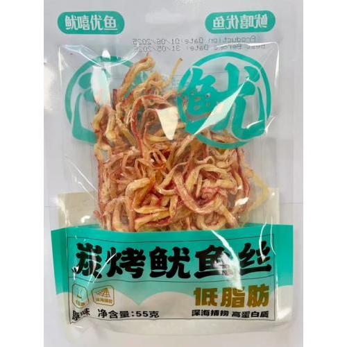 鱿嘻 碳烤鱿鱼丝 55g