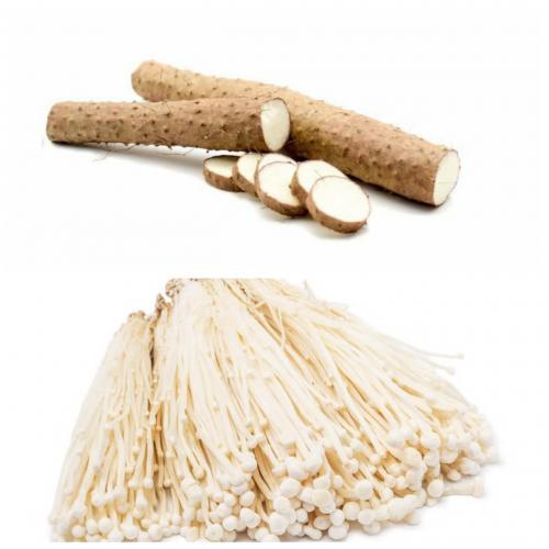周六或周日赠品 （购满£40.00，赠送一份） 铁棍淮山 约300g+金针菇200g  (只限  06/09/2025到07/09/2025 配送的订单）