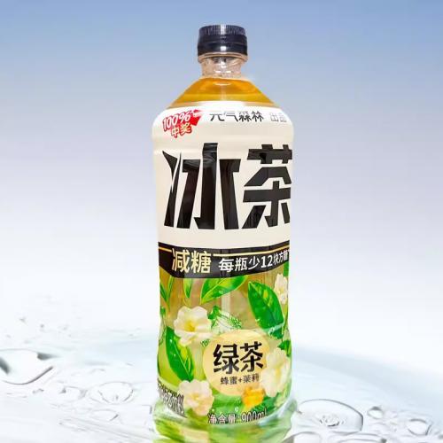 元气森林 冰绿茶 蜂蜜茉莉 900ml  大瓶装