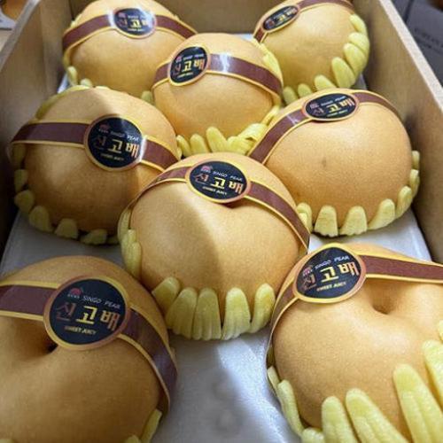 新鲜 大个韩国梨 1箱约7个