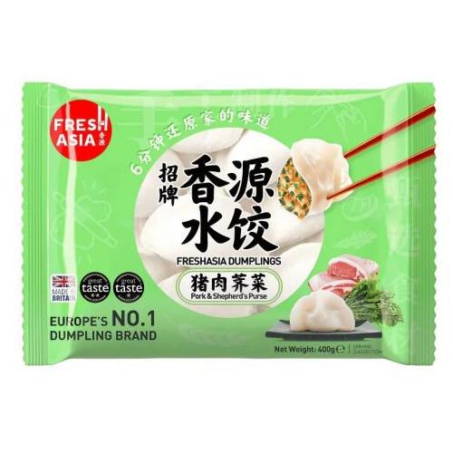 九折优惠 香源水饺 猪肉荠菜 400g
